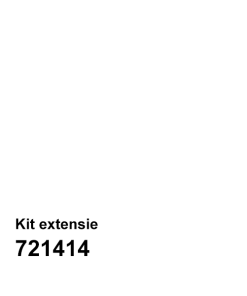 Kit extensie pt cablaj Audi / Škoda cu interfață de control de verificare 721414