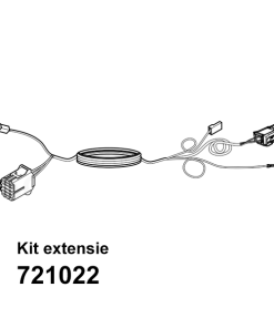 Kit extensie cabluri 12V pentru Citroen Berlingo si Peugeot Partner cod 721022