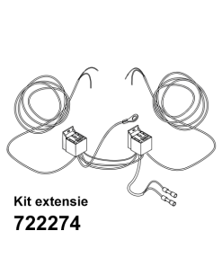 Kit extensie cabluri 12V pentru module E-Kits 722274