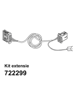 Kit extensie cabluri pt vehicule Citroen si Peugeot cod 722299